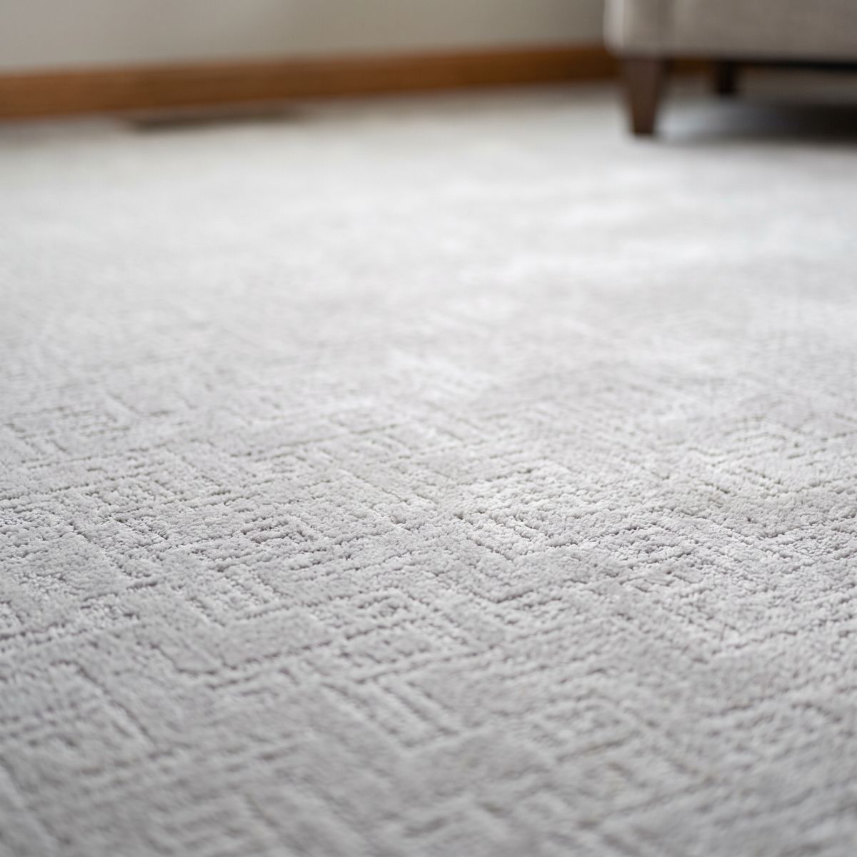 Carpet samples on display at the EZ Floorz showroom in North Liberty, Iowa