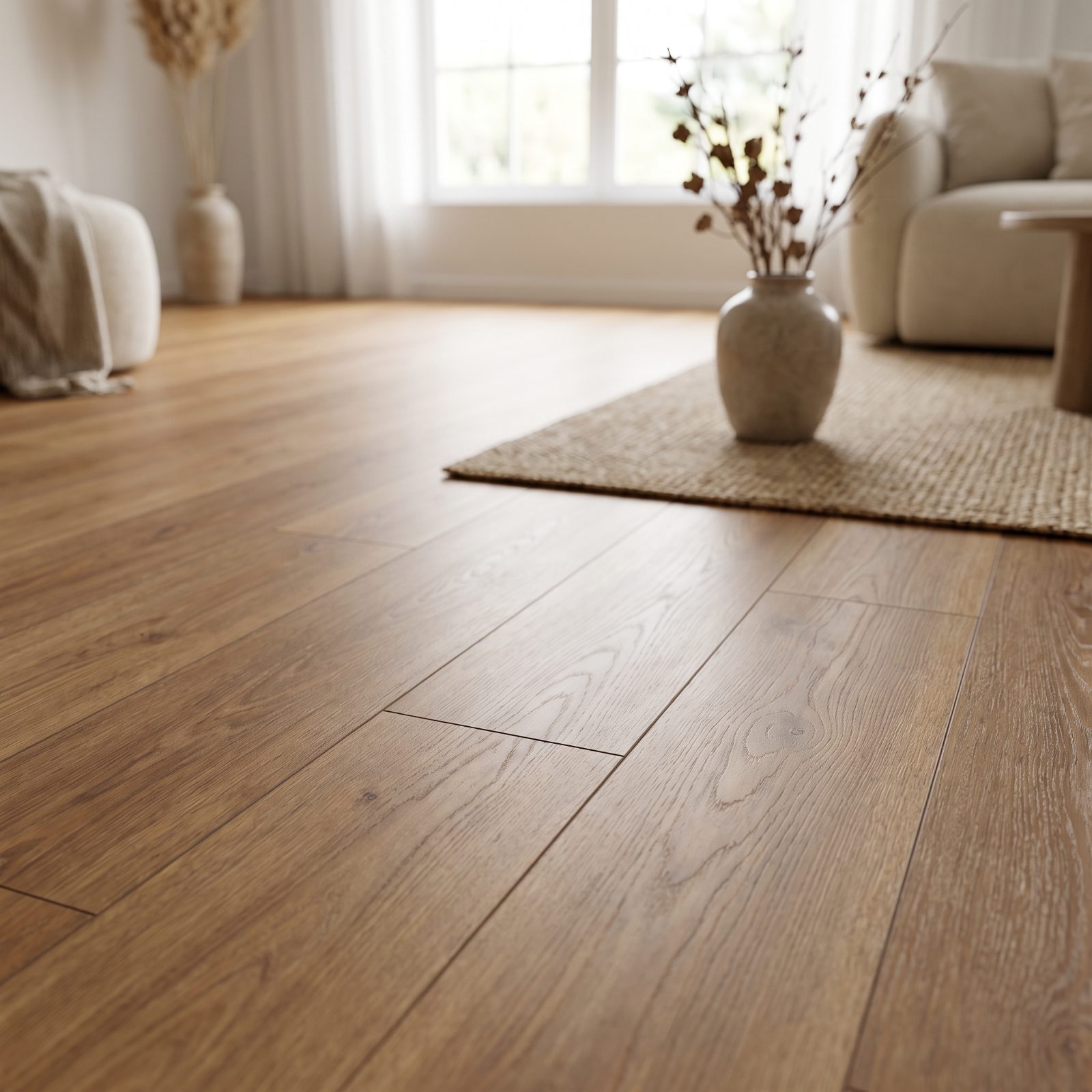 Laminate flooring installed by EZ Floorz